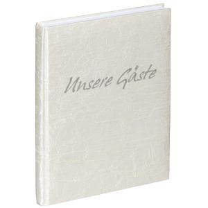 Gästebuch, Motiv: 'Tsarina', weiß, 192 Seiten PAGNA 30919-02 (4009212013859)