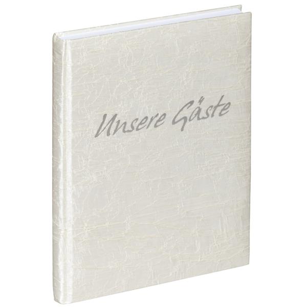 Gästebuch, Motiv: 'Tsarina', weiß, 192 Seiten PAGNA 30919-02 (4009212013859)