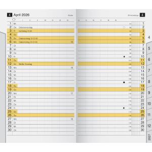 Kalender-Einlage 'M-Planer', Registerschnitt, 2026 rido ide 7046820006 (4003273791824)