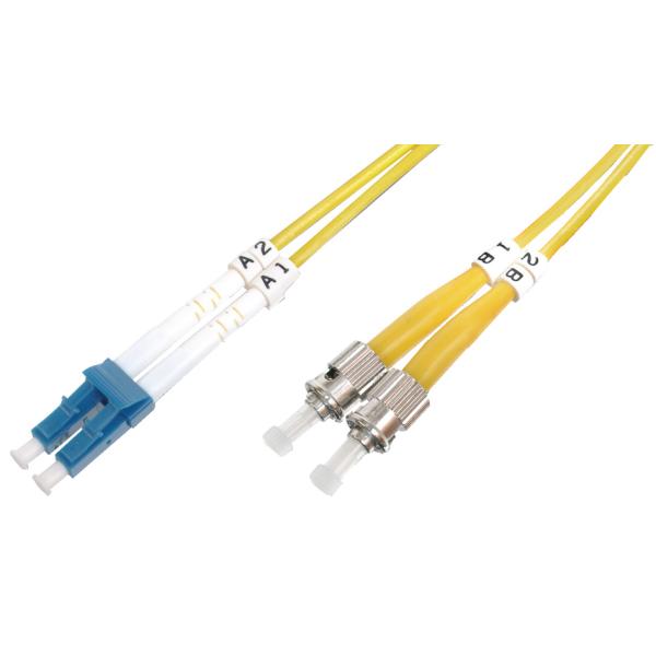 LWL Patchkabel, LC-Duplex - 2 x ST, OS2, 1, 0 m DIGITUS DK-2931-01 (4016032249337)