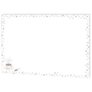 Notiz-Schreibunterlage Coffee 60x42 cm 30 Blatt RNK 46658 (4002871466585)