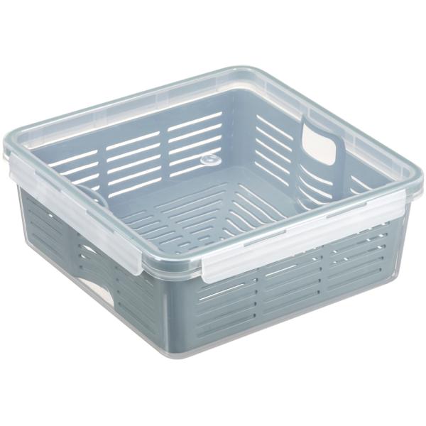 Frischhaltedose Amsterdam mit Sieb, 2, 5 Liter plast team 52640800 (5707672742416)