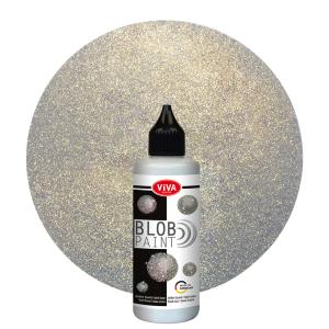 ViVA DECOR Blob Paint, 90 ml, silber-glitter Viva Decor 131992110 (4042972172602)