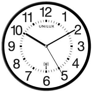 Wanduhr MAXI WAVE grau Funksteuerung UNILUX 400094565 (3595560024940)