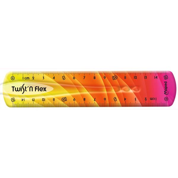 Flachlineal Twist'n Flex DECOR, 300 mm, unzerbrechlich Maped 279315 (3154142793157)