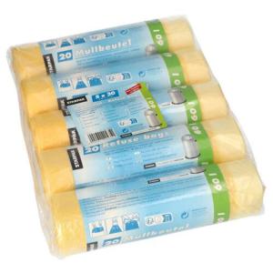 Mülleimerbeutel HDPE, mit Zugband, 20 Liter STARPAK 12439 (4002911204399)