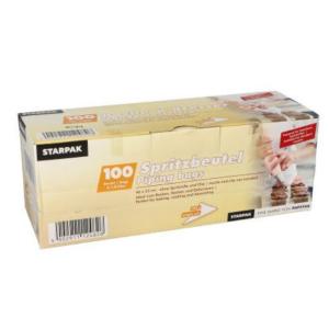 LDPE-Spritzbeutel, transparent, 1, 8 l, 100er Pack STARPAK 12482 (4002911124826)