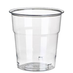 Kunststoff-Trinkbecher PS, 0, 1 l, glasklar, 50er STARPAK 16125 (4002911161258)