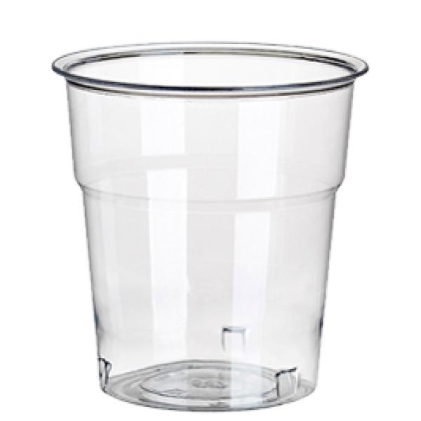 Kunststoff-Trinkbecher PS, 0, 1 l, glasklar, 50er STARPAK 16125 (4002911161258)