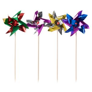 Partypicker 'Windmühle', farbig sortiert PAPSTAR 16688 (4002911166888)