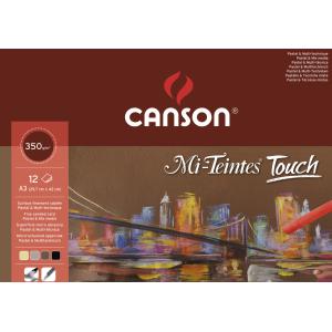 Zeichenpapier-Block 'Mi-Teintes Touch', 297 x 420 mm CANSON C200005425 (3148950054258)