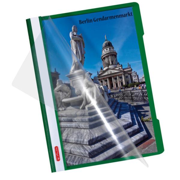 Schnellhefter 'Quality', DIN A4, PP-Folie, braun herlitz 400194455 (4008110571638)