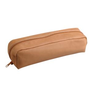 Schlamper-Etui, flach, Naturleder Clairefontaine 8301C (3329680083019)
