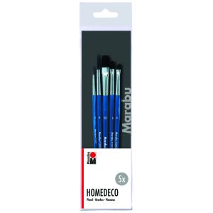 Pinselset Homedeco, 5-teilig Marabu 0186000000201 (4007751406033)