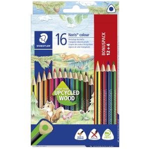 Farbstifte Noris colour Promotion Set 3 mm Kartonetui 12+4 Farben sortiert STAEDTLER 187 C12P1 (4007817374771)