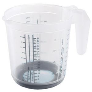 Messkanne 'massimo', 1, 0 L, weiß / nordic-blue keeeper 1049168015500 (4052396084023)