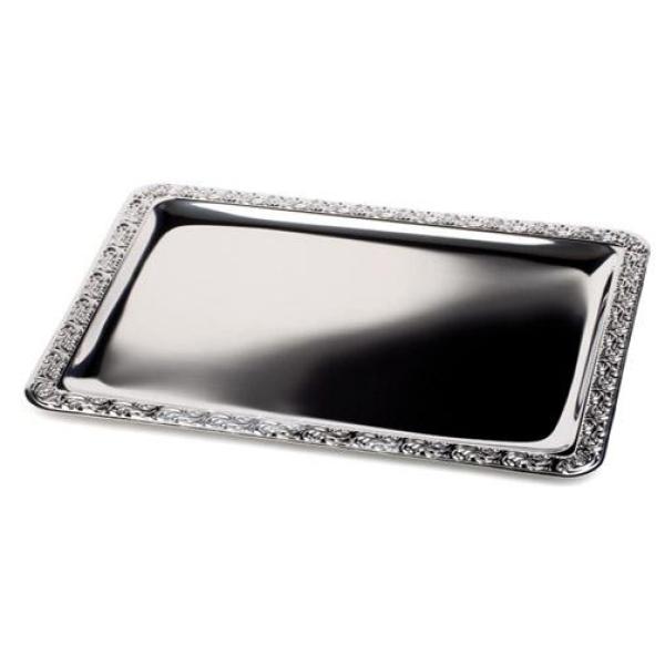 Aps Servierplatte Schöner Essen Silber 53,0 X 32,5 Cm 388 (4004133003880)