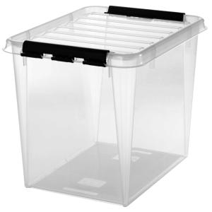 Aufbewahrungsbox CLASSIC 52 L, Clips: weiß smartstore 3542270 (7332462070547)