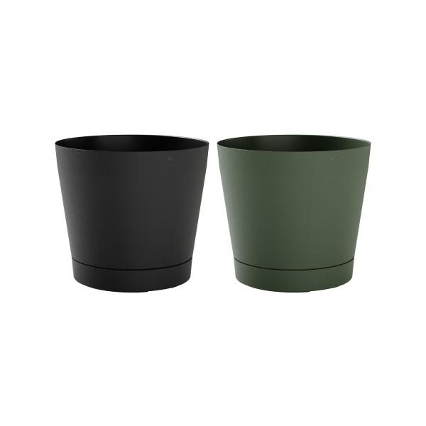 Pflanzgefäß 'Orione', Durchmesser: 240 mm, fog grey tera 30518024414 (8051560258532)