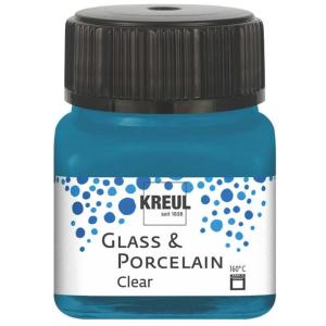 Glas- und Porzellanfarbe Clear, pink, 20 ml KREUL 16210 (4000798162108)