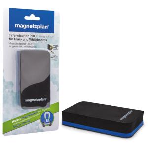 Tafellöscher PRO+, magnetisch, schwarz/ blau magnetoplan 12289 (4013695056746)