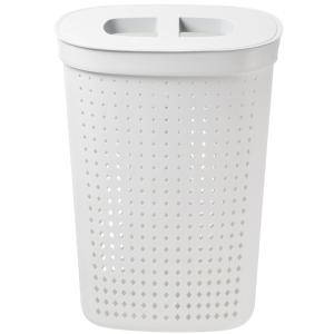 Wäschesammler SEOUL, 60, 8 Liter, oval, grau NHG 60310801 (5707672734282)