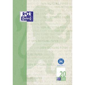 Schulblock 'Recycling', DIN A4, 50 Blatt, Lineatur 20 Oxford 400159590 (4006144043145)