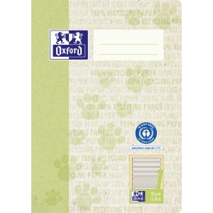 Schulheft 'Recycling', DIN A5, 16 Blatt, Lineatur 4 Oxford 400159457 (4006144042421)