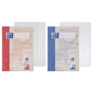 Schulheft 'Recycling', DIN A4, 16 Blatt, Lineatur 20 Oxford 400159475 (4006144042742)