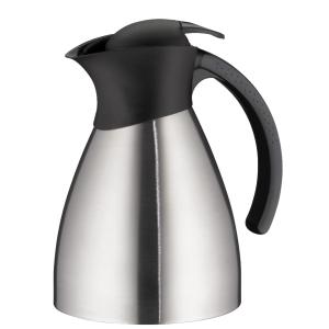 Isolierkanne BONO TOPTHERM, 1, 0 Liter, silber/ schwarz alfi 0787.205.100 (4002458445583)