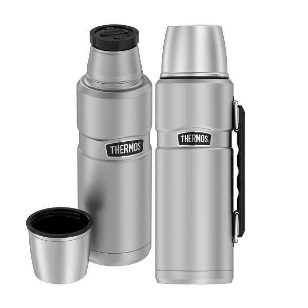Isolierflasche STAINLESS KING, 1, 2 Liter, silber THERMOS 4003.205.120 (5010576914330)