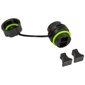 LogiLink LWL Kupplung mit Schutzkappe, SC-Duplex, IP68 FA05SD1 (4052792070156)