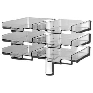 Schwenkflügler mit 6 Schalen, lichtgrau Hansa h5036002 (7612176074537)