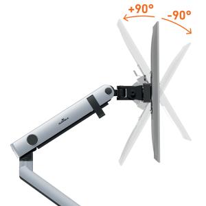 Monitor Halterung SELECT PLUS mit Arm für 1 Monitor Tischbefestigung DURABLE 5096 23 (4005546735009)