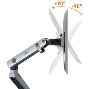 Monitor Halterung SELECT PLUS mit Arm für 2 Monitore Tischbefestigung DURABLE 5097 23 (4005546735016)