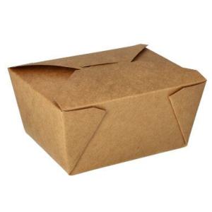 Lunchbox 'pure', 1.000 ml, braun PAPSTAR 87611 (4002911481622)