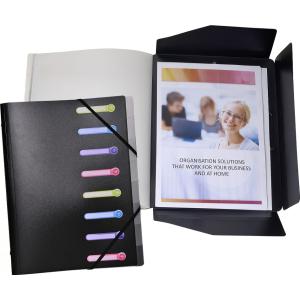 Ordnungsmappe, DIN A4, PP, 12 Fächer, sortiert EXACOMPTA 55180E (3130630551805)