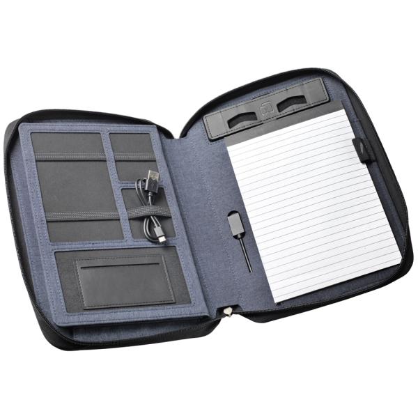Konferenzmappe mit Powerbank, DIN A5, jeansblau dufco 48-2017.000 (7612176079808)