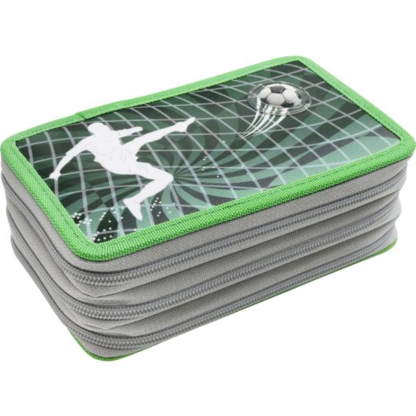 Schüleretui Triple Decker Fußball, 36-teilig EBERHARD FABER 577473 (4087205774734)