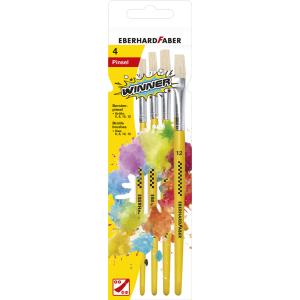 Borstenpinsel-Set WINNER, 4-teilig EBERHARD FABER 579923 (4087205799232)