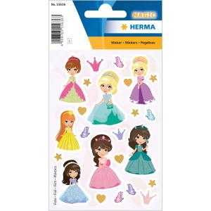 Sticker MAGIC Feen, Folie beglimmert HERMA 15779 (4008705157797)