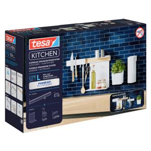 KITCHEN Combi-Set L, 8-teilig, weiß tesa 70042-00000-01 (4063565273339)