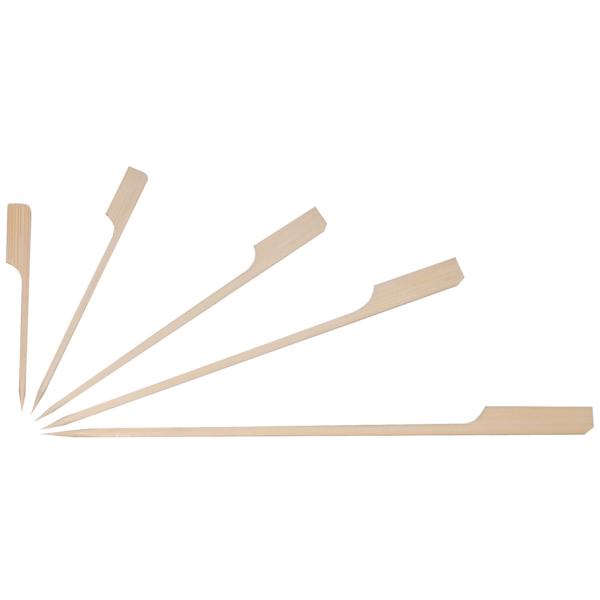 Fingerfood-Spieße FLAG, aus Bambus, 150 mm NATURE Star 38954 (4015544389548)