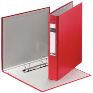 Ringbuch Standard, DIN A5, rot, 2 D-Ring-Mechanik LEITZ 4213-00-25 (4002432367443)
