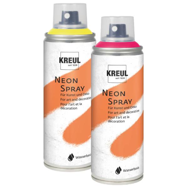 Sprühfarbe NEON SPRAY, neongelb, 200 ml KREUL 76371 (4000798120870)