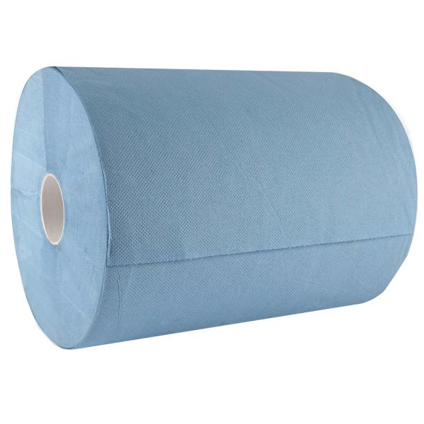 Putzrolle, 2-lagig, blau, 380 x 350 mm HYGOCLEAN 304800 (4015544714432)