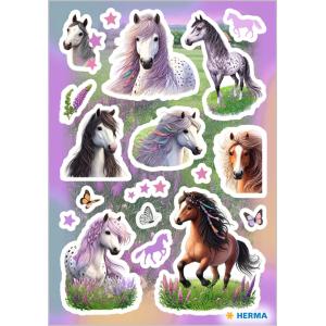Sticker DECOR 'Pferdeköpfe' HERMA 3568 (4008705035682)