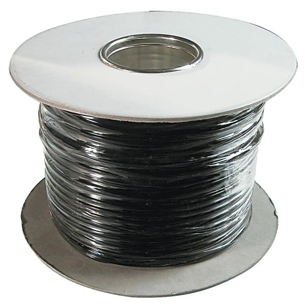 Telefonkabel, 4-adrig, flach, schwarz, 100, 0 m DIGITUS AK-460700-100-S (4016032329855)