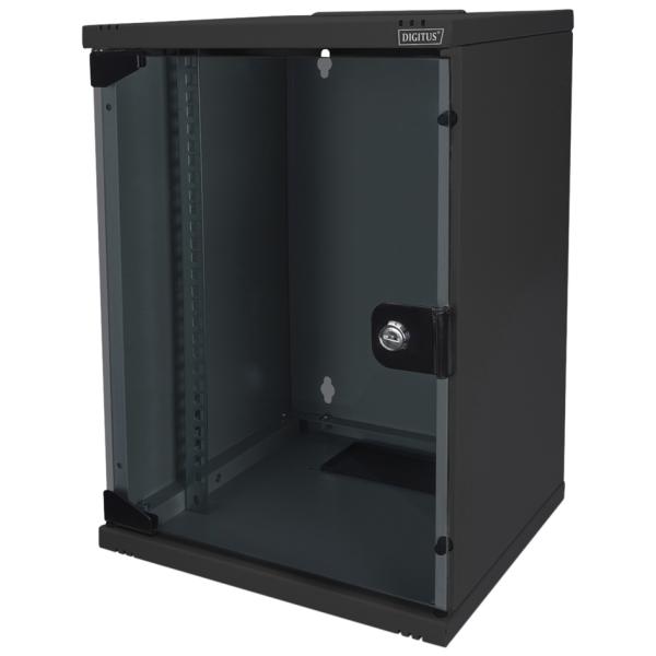 10' Wandverteiler, 9 HE, lichtgrau RAL 7035 DIGITUS DN-10-09U (4016032445647)