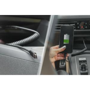 USB 2.0 Spiralkabel, USB-C - USB-C Stecker, 1, 0 m DIGITUS AK-300431-006-S (4016032482550)